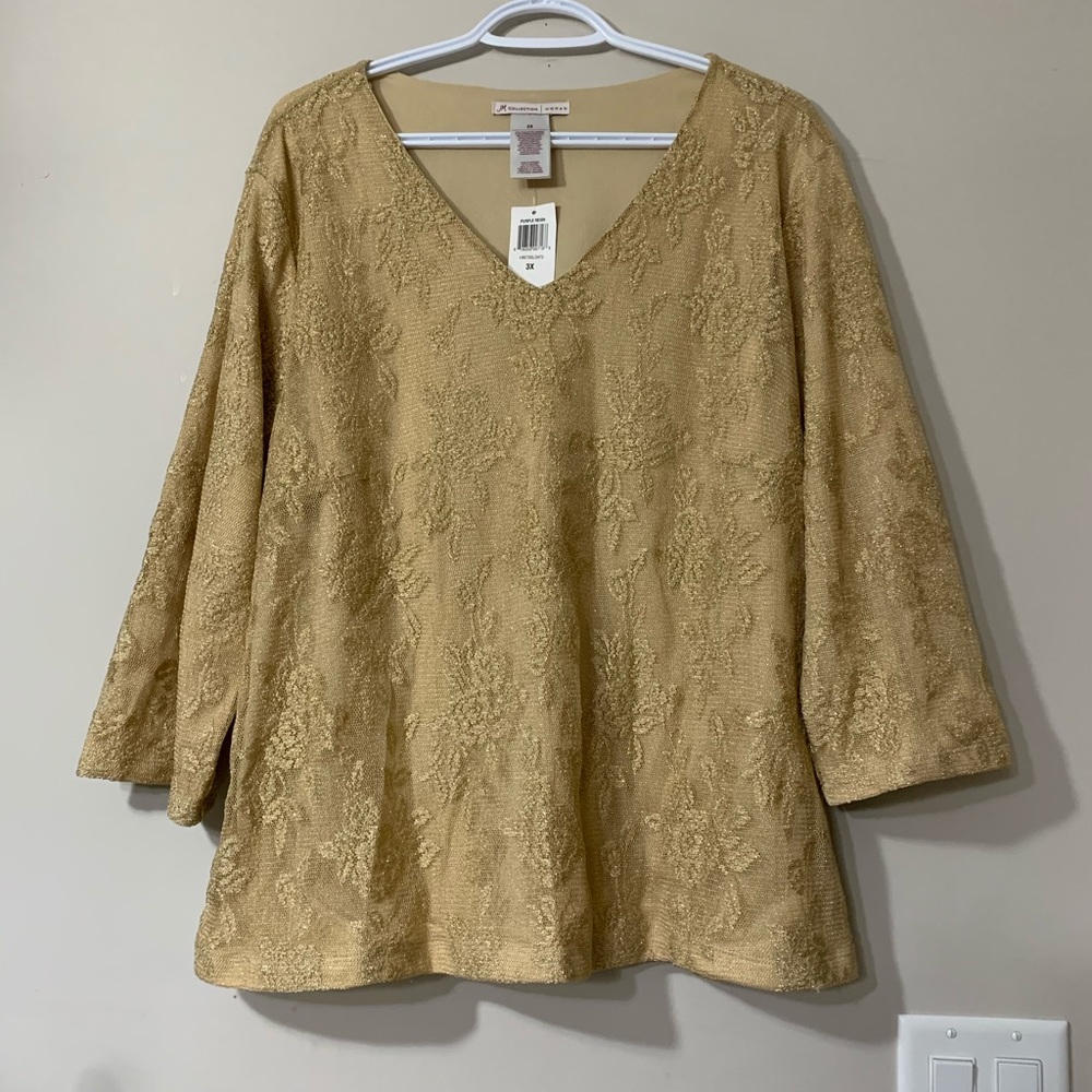 JM Collection Long Sleeve Blouse